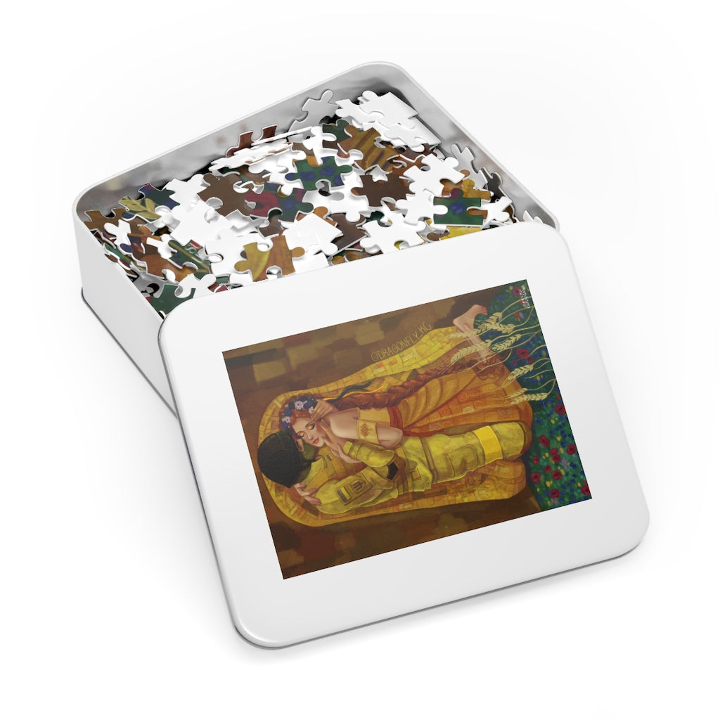 The Kiss by Solomia Kovalchuk Jigsaw Puzzle