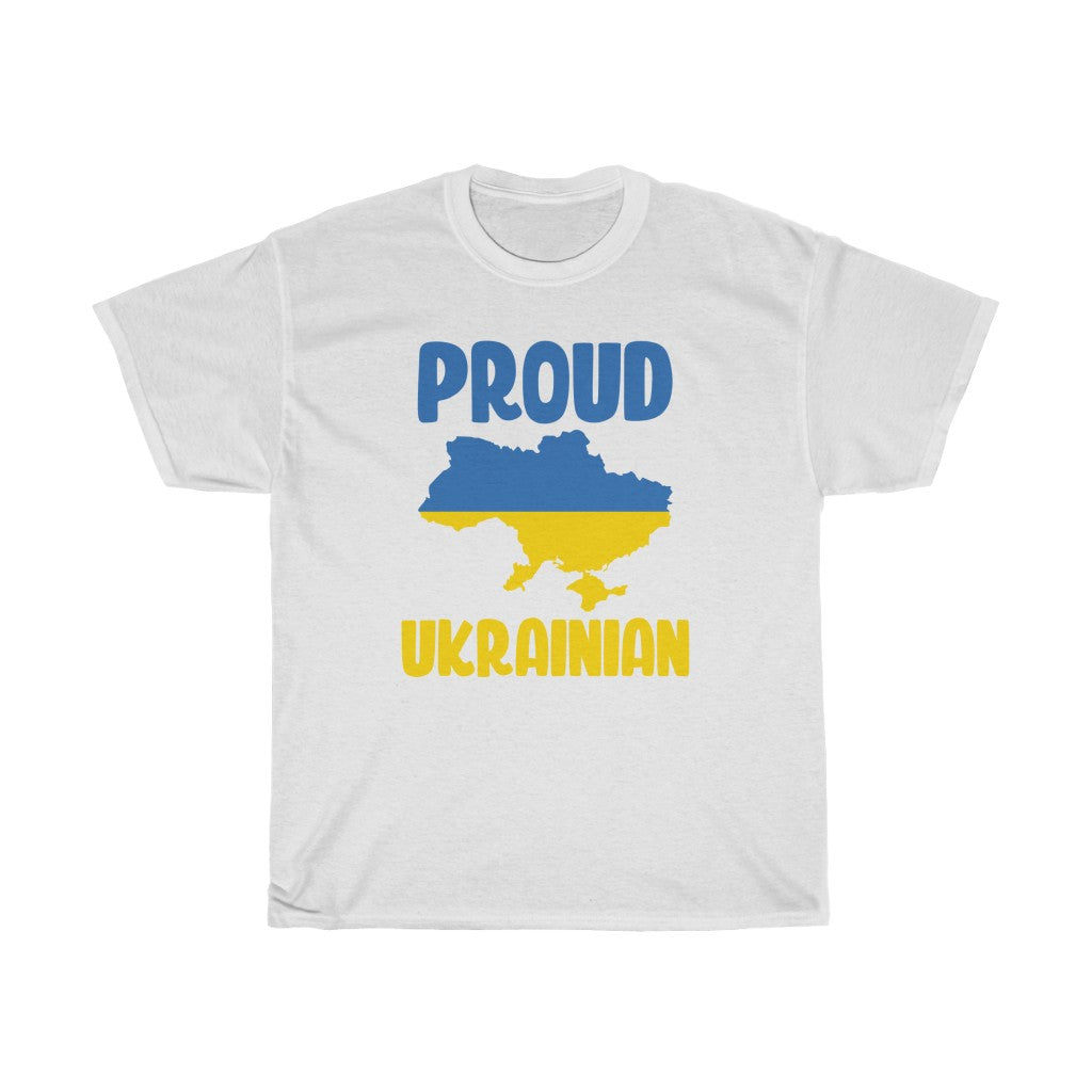 I Stand With Ukraine Unisex Cotton T-Shirt
