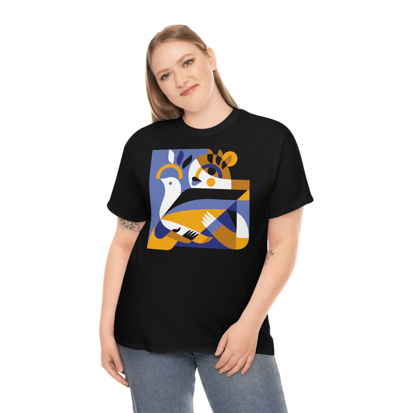 Peace Please Ukraine by Pola Lisowicz Unisex Cotton T-Shirt