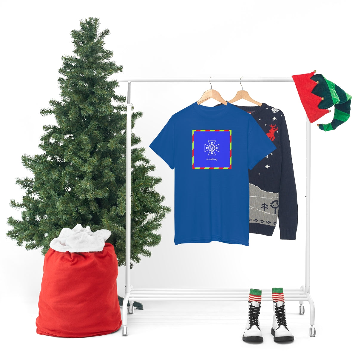 Ukraine's Calling, Square - Doublesided Unisex Tshirt