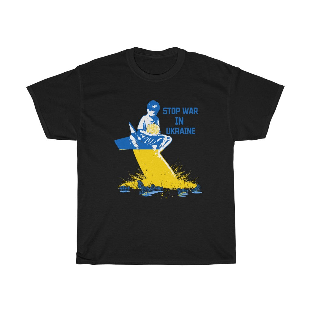 Save And Bless Ukraine Unisex Cotton T-Shirt