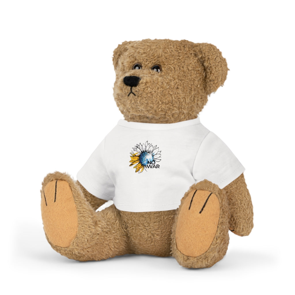 Plush Toy with Sunflower T-Shirt