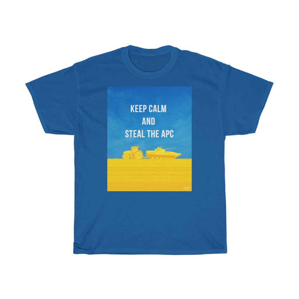 Унісекс бавовняна футболка KeepCalm від Данила Єгорова