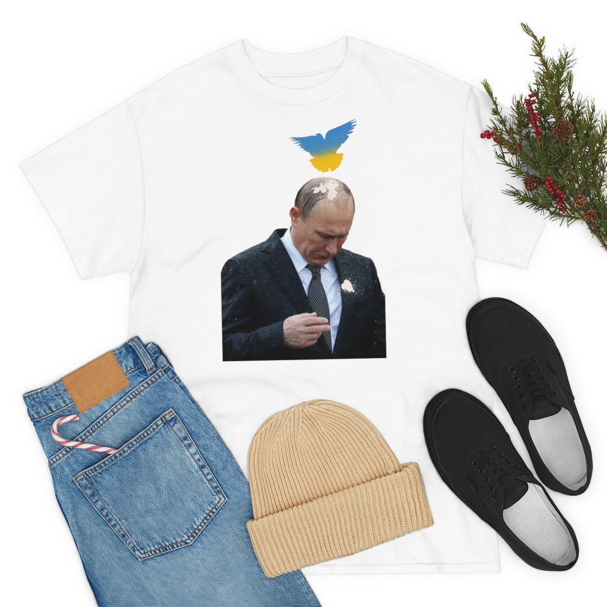 PUTIN par Maksim Stremousov T-shirt unisexe en coton