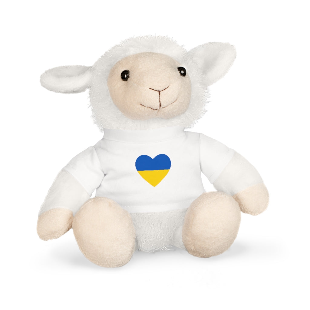 Plush Toy with Heart T-Shirt