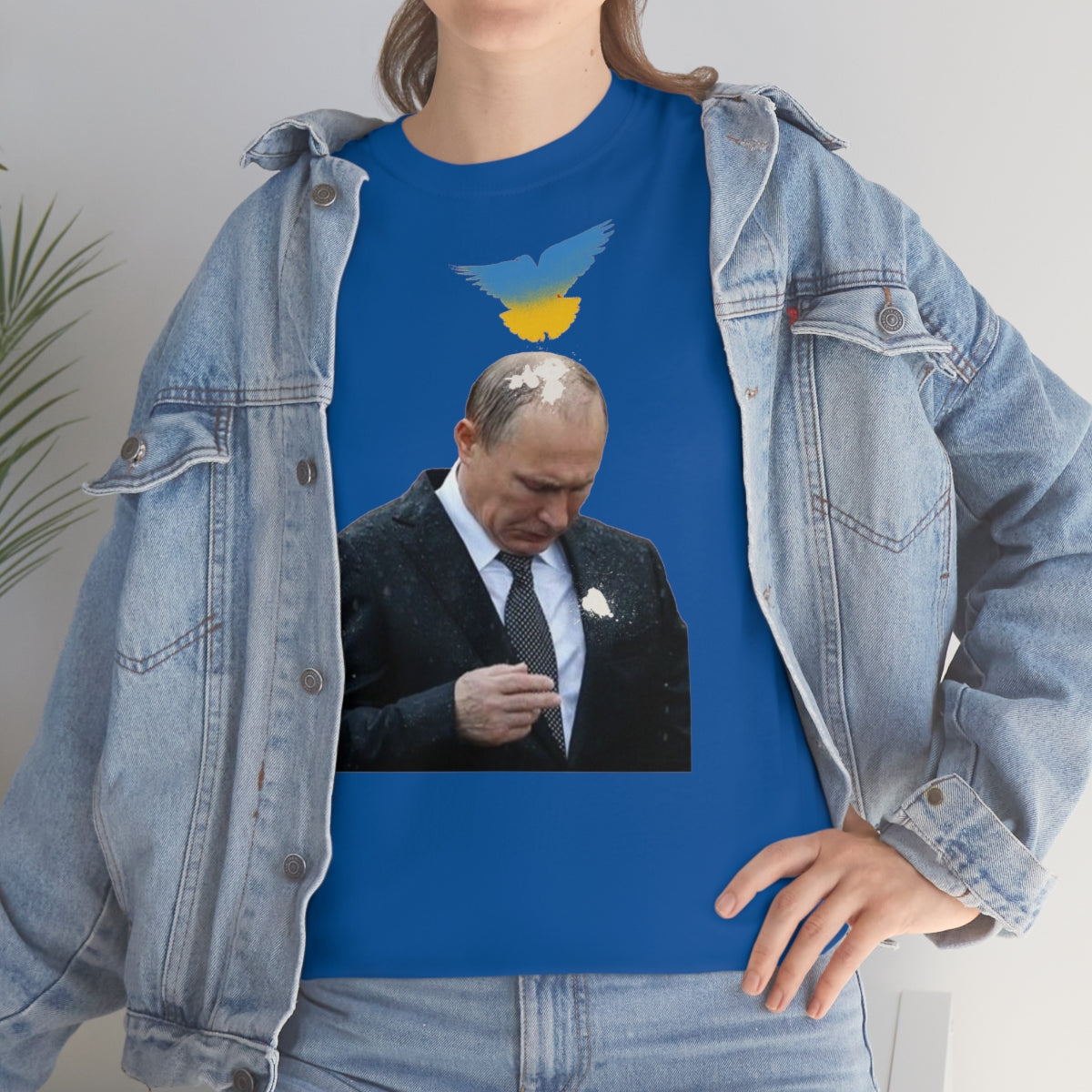 Унісекс бавовняна футболка PUTIN від Максима Стремоусов