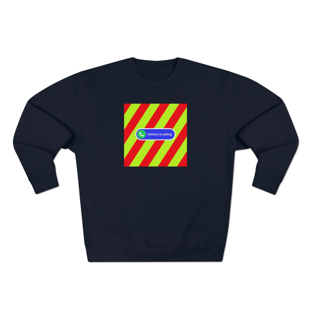 Donated To Ukraine - Unisex Premium Crewneck Sweatshirt