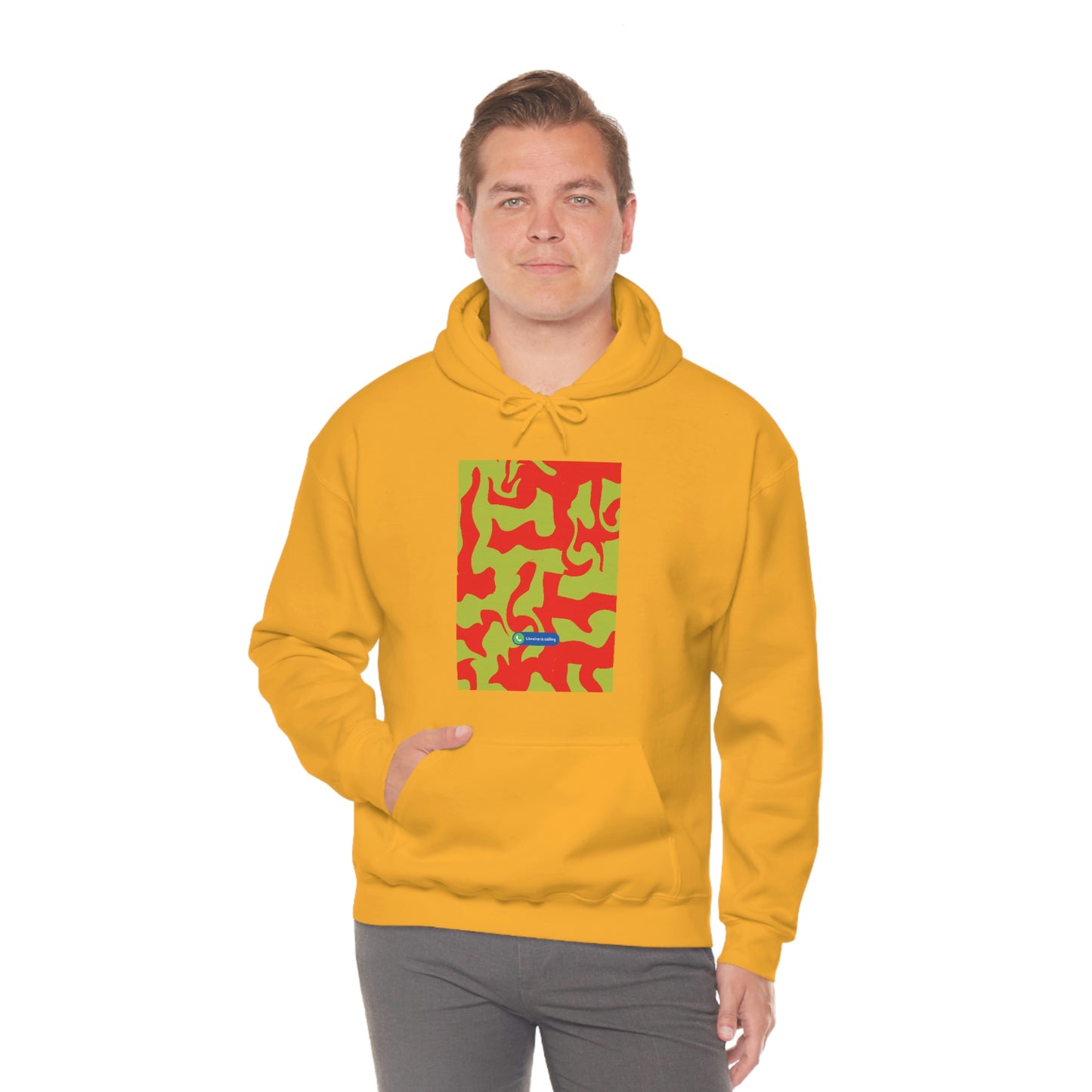 UkraineIsCalling - Unisex Heavy Blend™ Hooded Sweatshirt