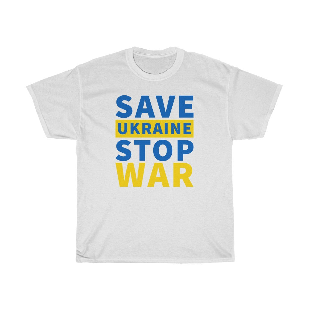 Gott schütze die Ukraine Unisex-Baumwoll-T-Shirt
