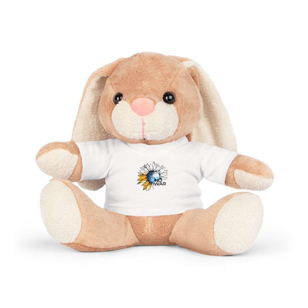 Jouet en peluche avec t-shirt tournesol