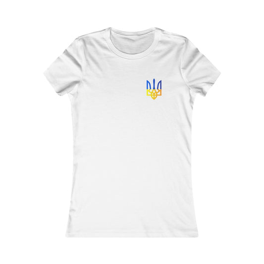 Das Lieblings-T-Shirt der Tryzub-Frauen
