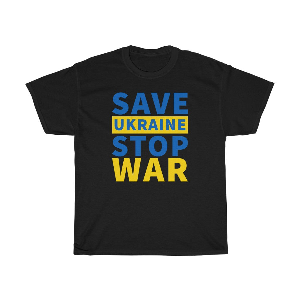 Gott schütze die Ukraine Unisex-Baumwoll-T-Shirt
