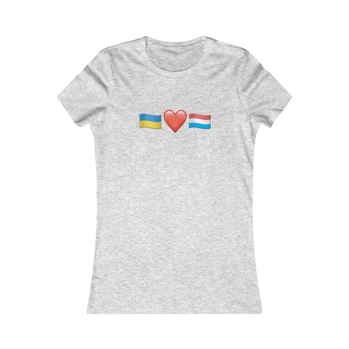 Luxembourg's Support - Women's Favorite Tee