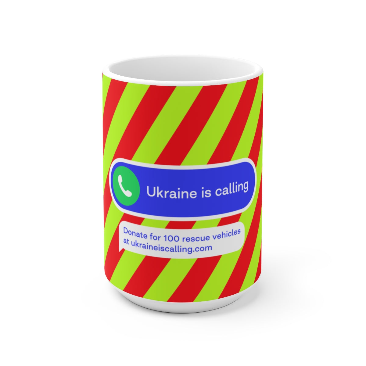 Donated To Ukraine -  Ceramic Mug