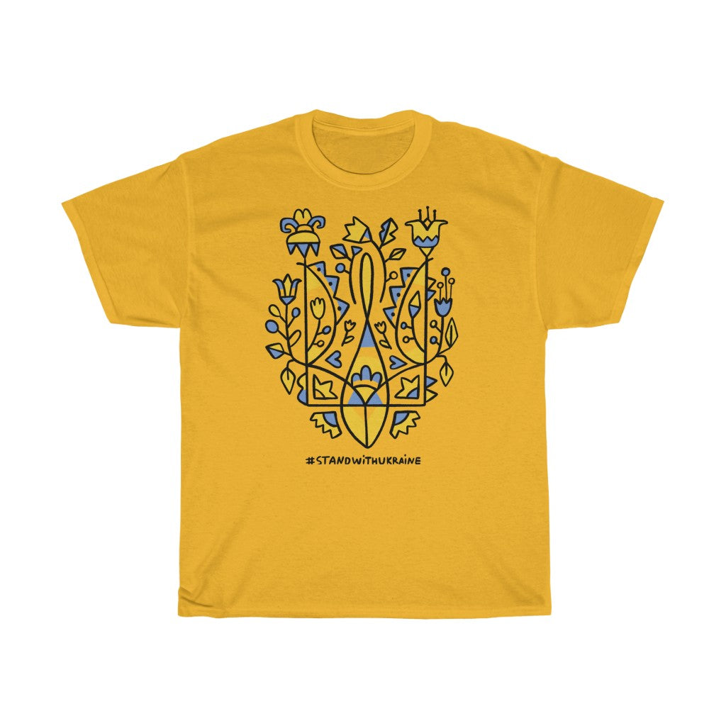 Kampf für die Ukraine Unisex-Baumwoll-T-Shirt