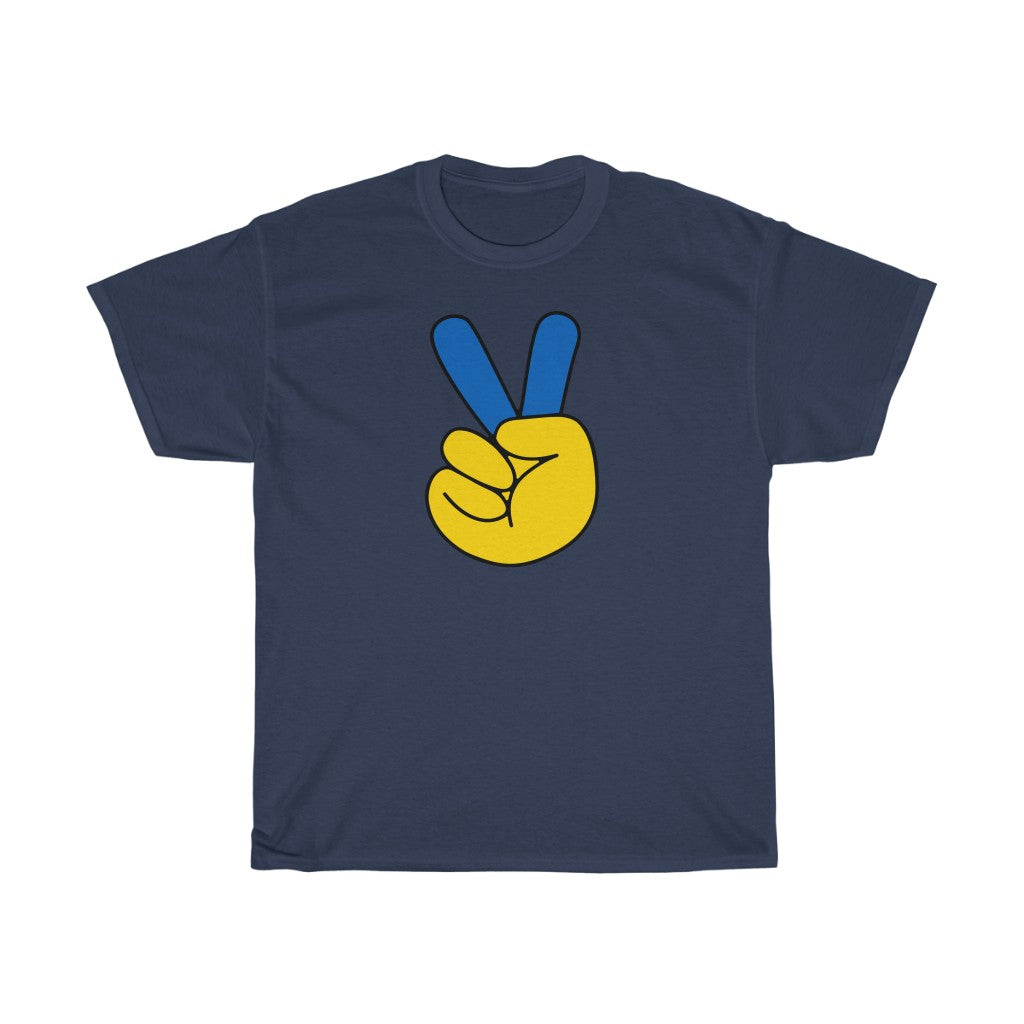 Peace Wishes T-shirt unisexe en coton