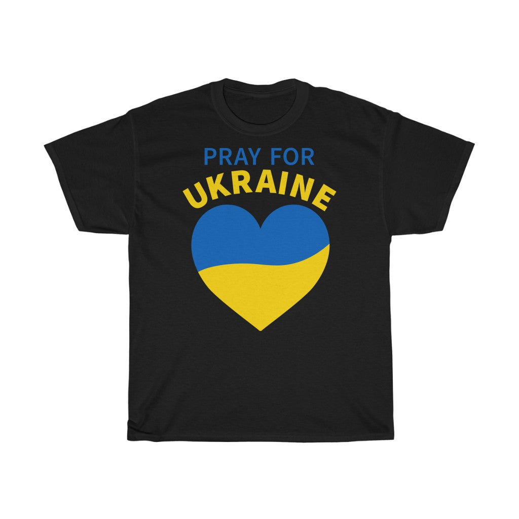 反对乌克兰战争男女通用棉质 T 恤