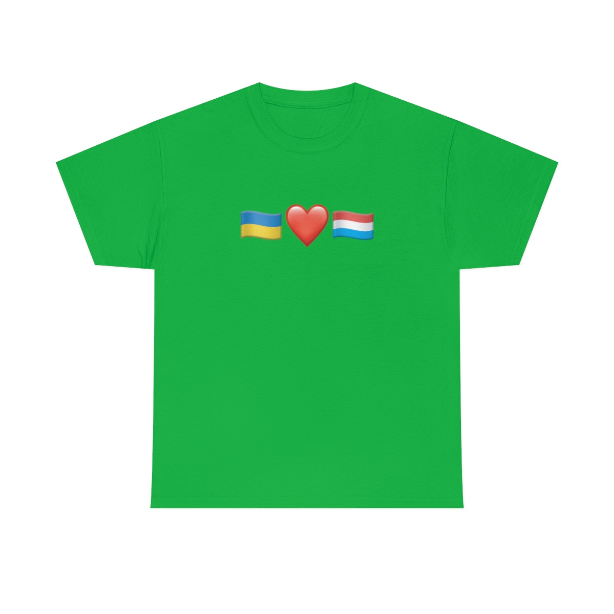 Luxemburgs Unterstützung - Unisex-T-Shirt