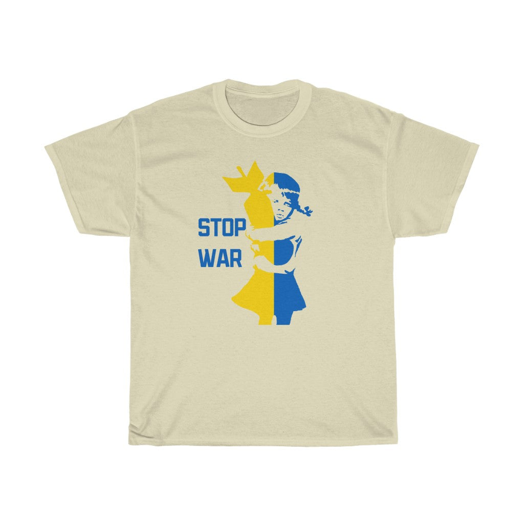Stop War Unisex-Baumwoll-T-Shirt