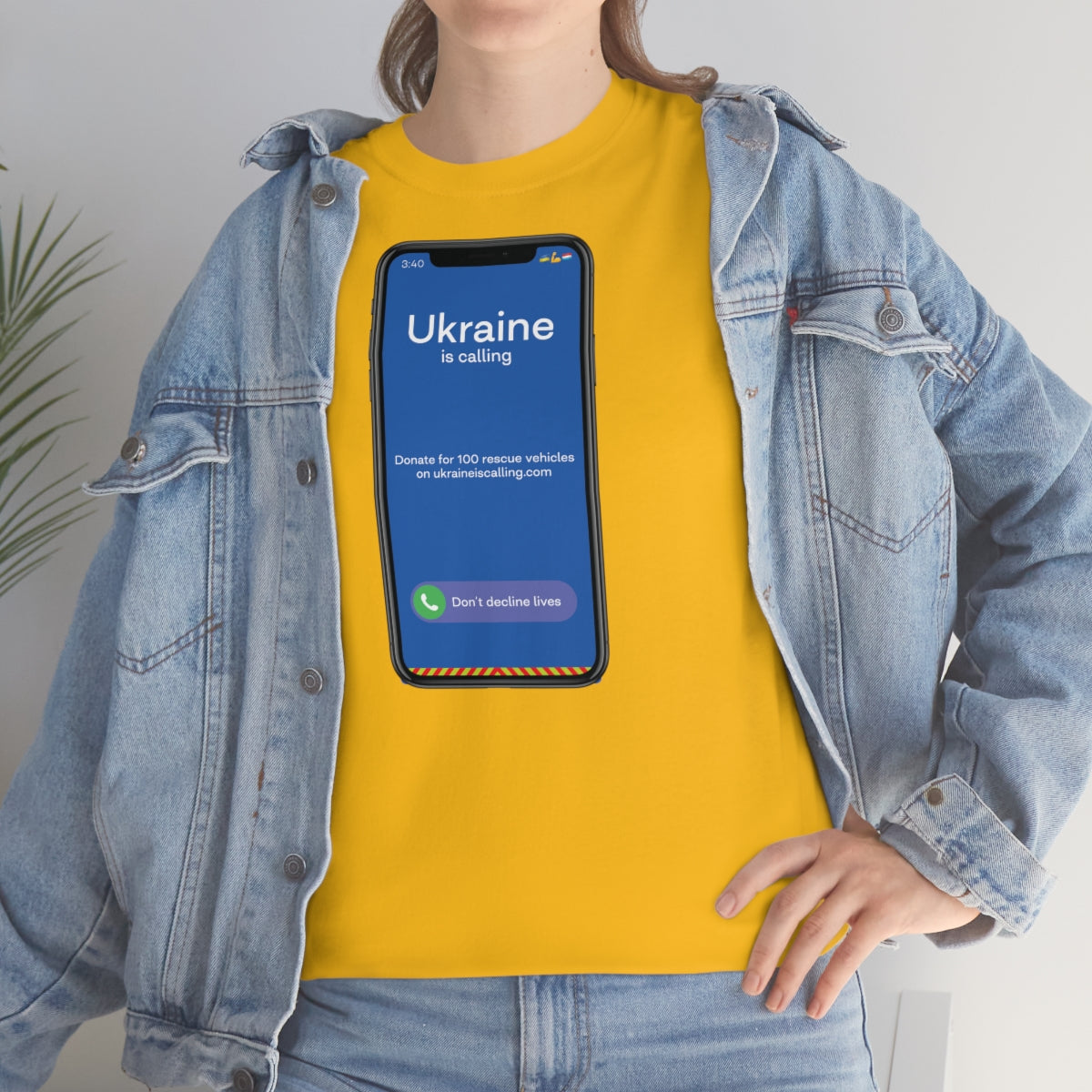 Ukraine Is Calling Screenshot - Unisex Tshirt