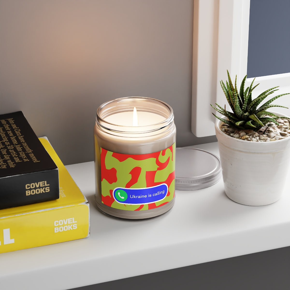 Hypno - 100% Ecological Soy Wax Scented Candle (lasts 50-60h)