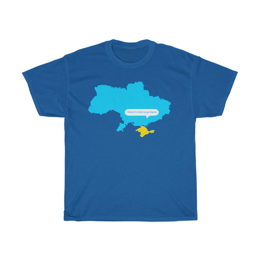 Crimée Ukraine par Oksana Fedko T-shirt unisexe en coton
