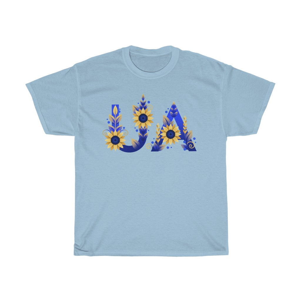 UA by Polina Skurykhina T-shirt unisexe en coton