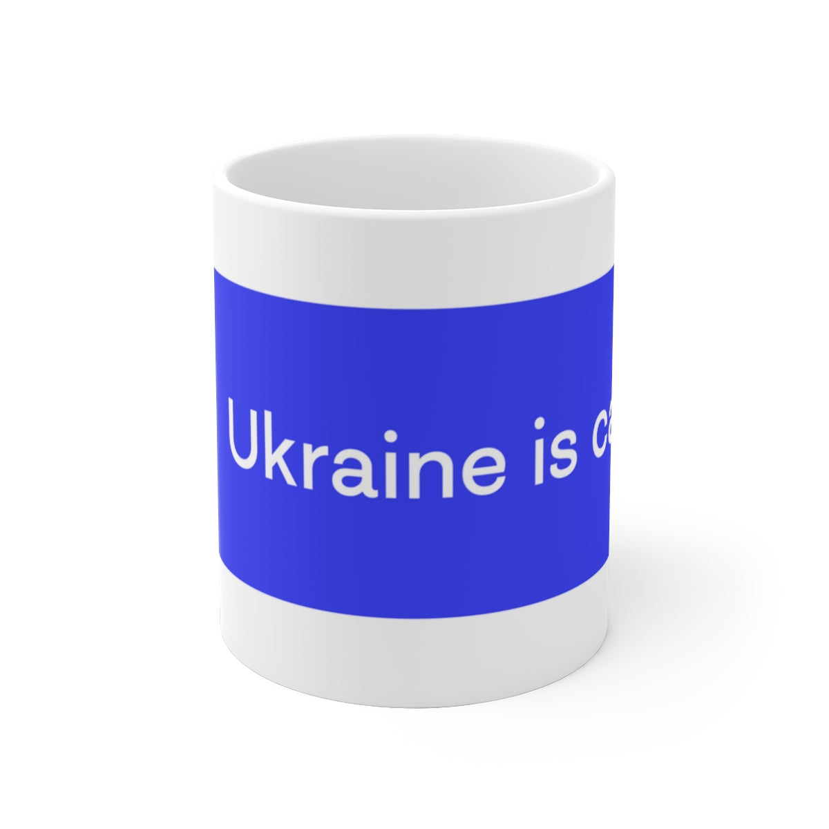 Die Ukraine ruft – Keramikbecher