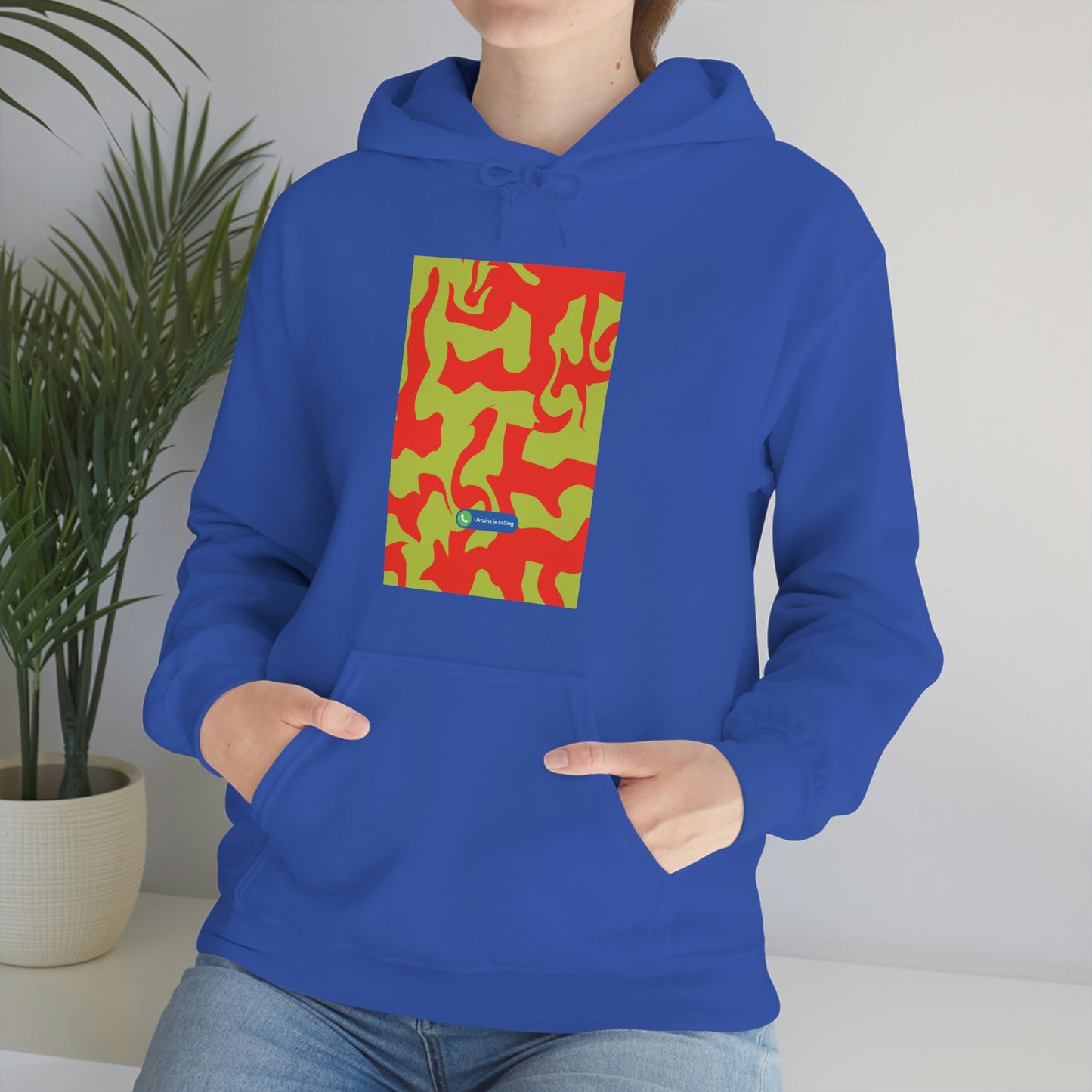 UkraineIsCalling - Unisex Heavy Blend™ Hooded Sweatshirt