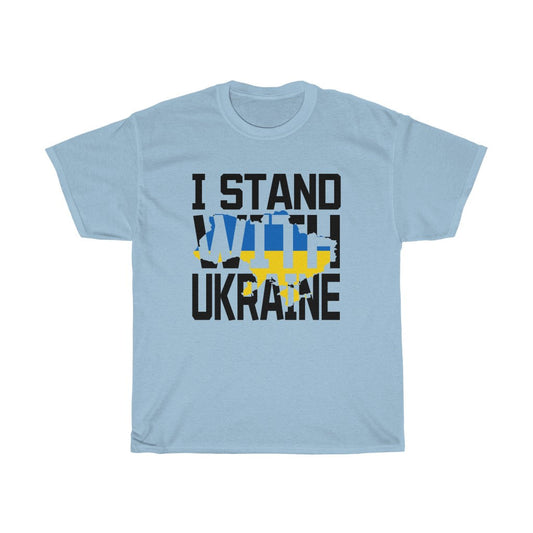 Brave Ukraine 男女通用棉质 T 恤
