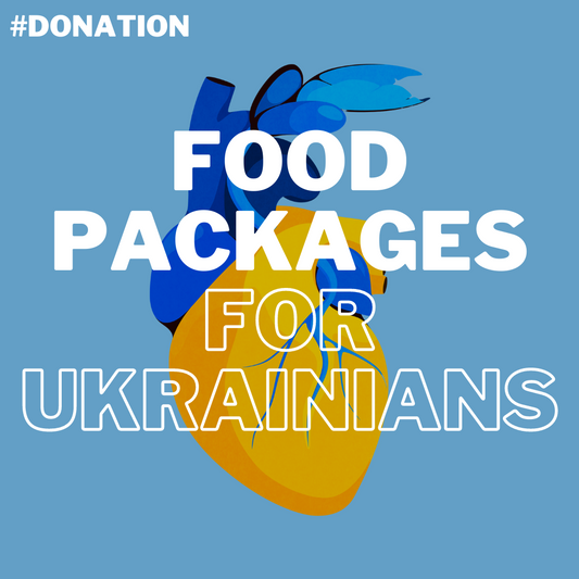 Lebensmittelpaket für Ukrainer in Gastfamilien