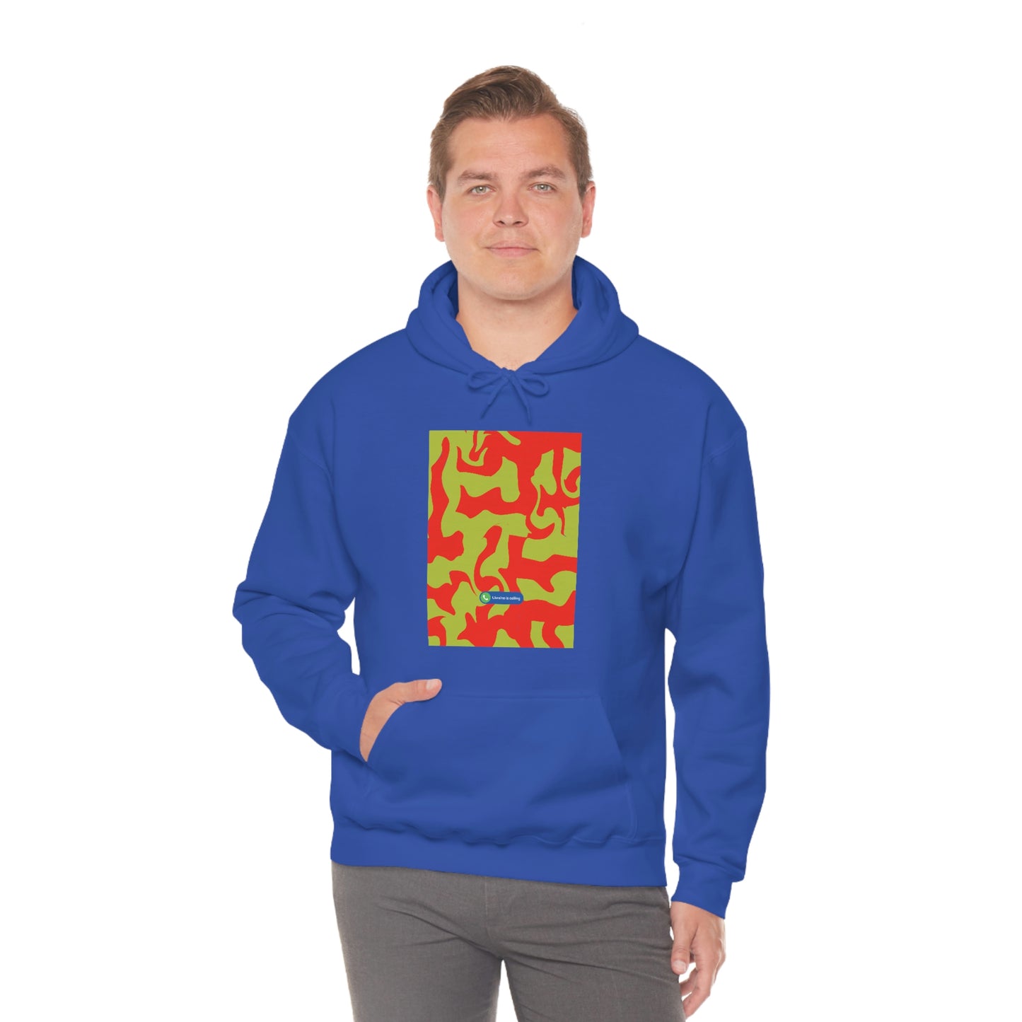 UkraineIsCalling - Unisex Heavy Blend™ Hooded Sweatshirt