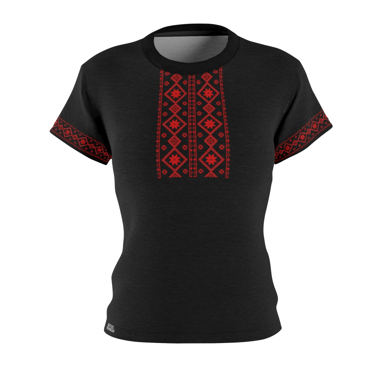 Vyshyvanka Print Tshirt Black 2