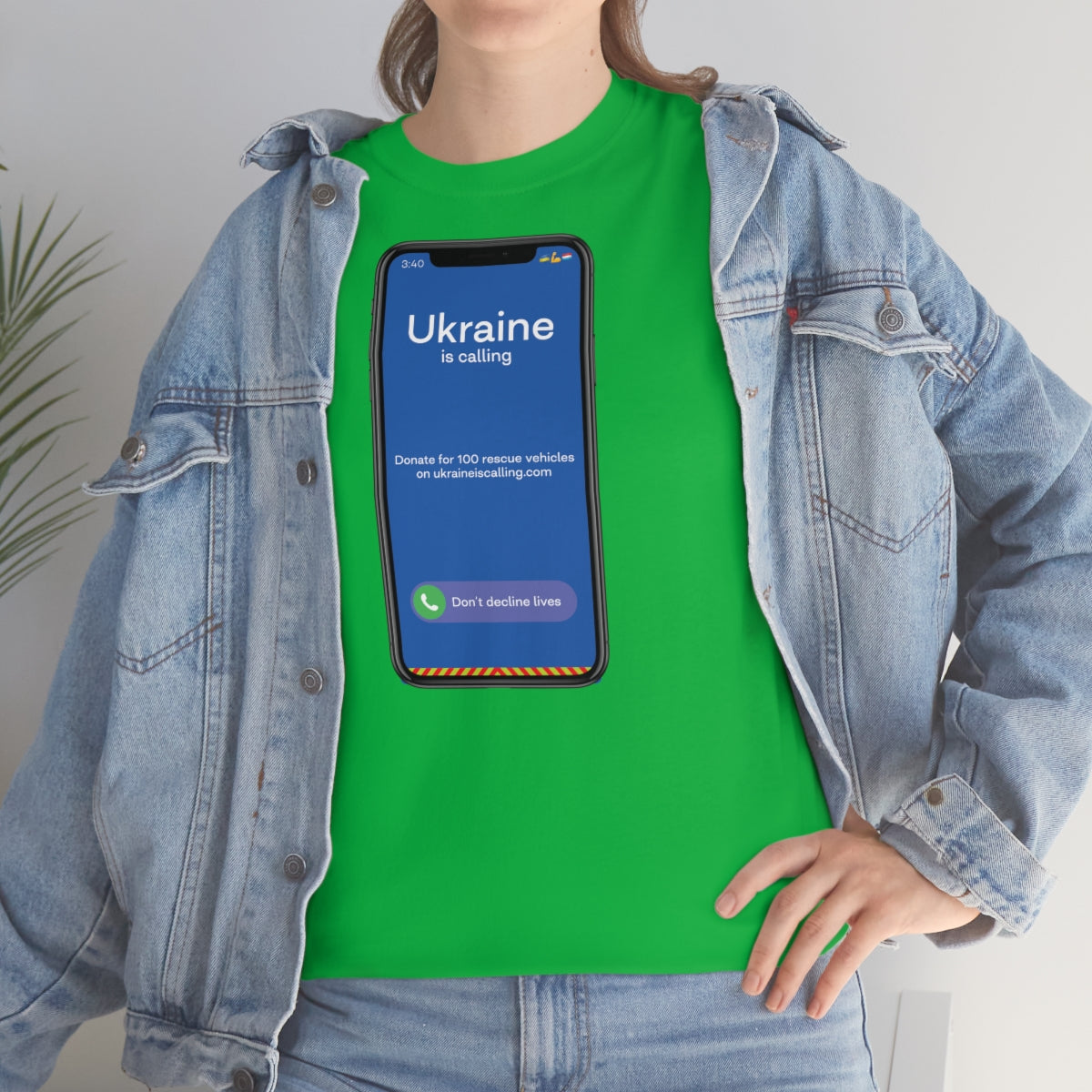 Ukraine Is Calling Screenshot - Unisex Tshirt