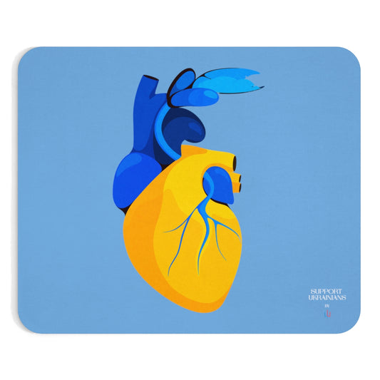 Hearts for Ukraine by Eglė Plytnikaitė Mouse Pad