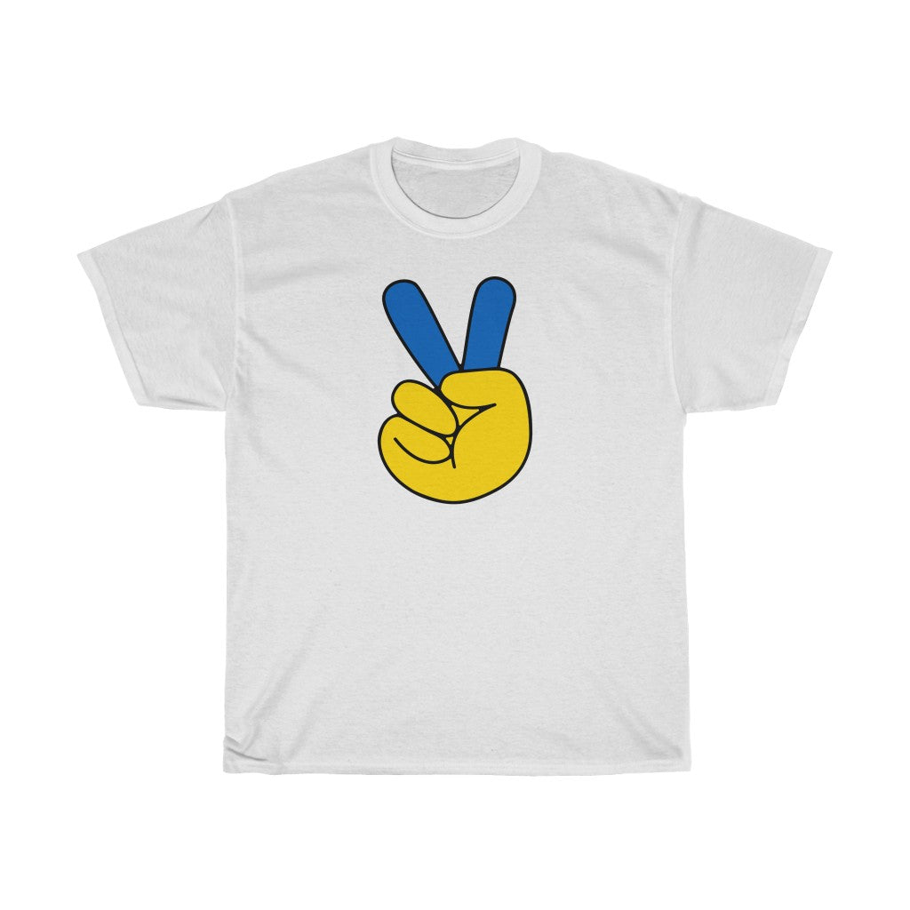 Peace Wishes 男女通用棉质 T 恤