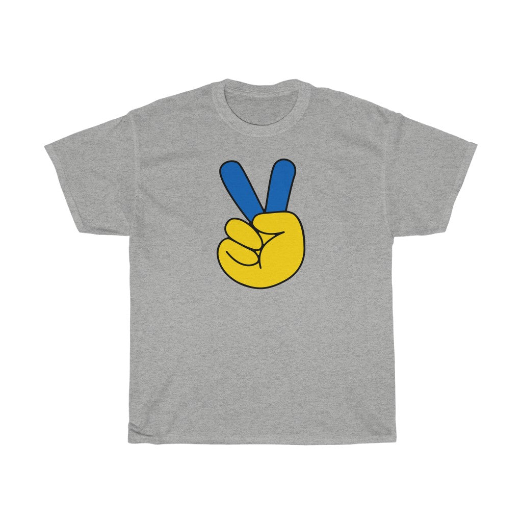 Peace Wishes T-shirt unisexe en coton