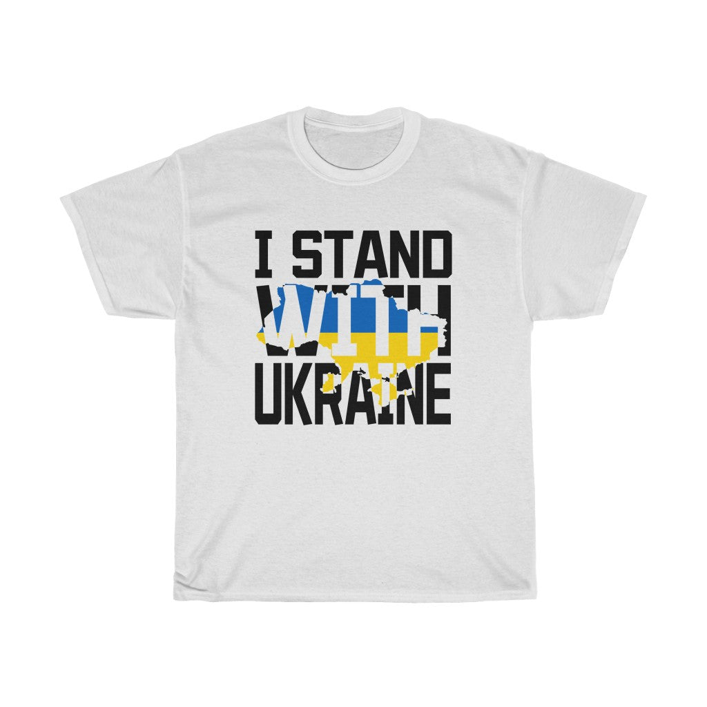 Brave Ukraine 男女通用棉质 T 恤