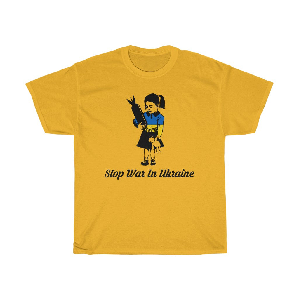 Rescue Ukraine T-shirt unisexe en coton