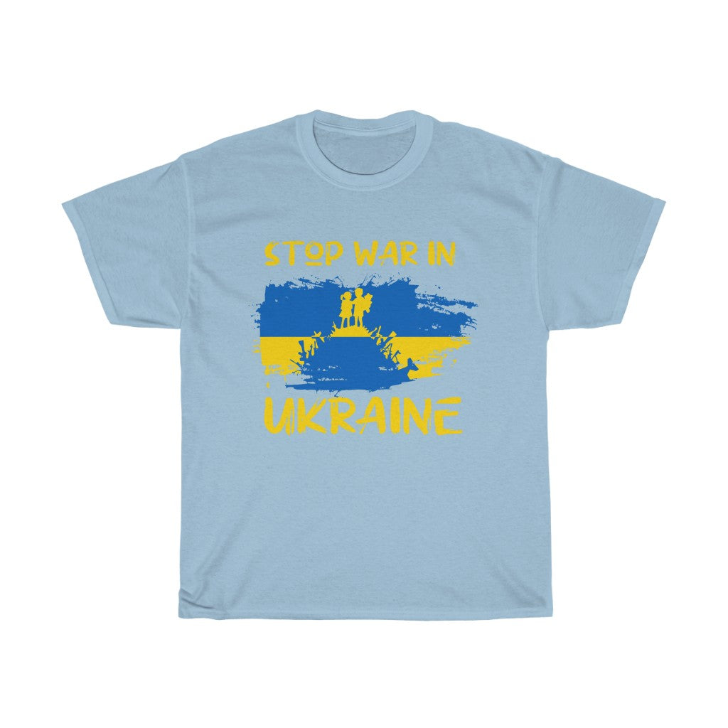 Enfants en Ukraine T-shirt unisexe en coton